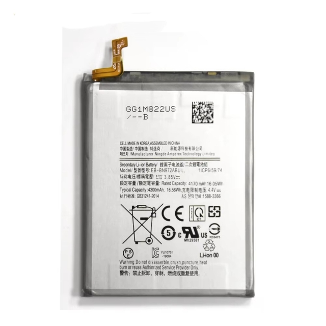 EB-BN972ABU Li-ion Rechargeable Battery for Note 10+/Note10 Plus SM-N975F/SM-N975DS 4300mAh CE Certified Mobile Phone