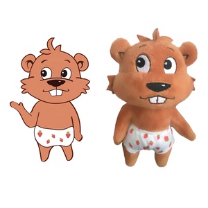 Patrón de dibujos animados personalizado, insecto de peluche, abeja - Product Image 6