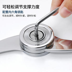 Tope Mecánico de Acero Inoxidable HDBS-Stop Will 03, Número de Modelo Arbitrario, Tope de Aire para Puerta Superior de Gabinete, Tope Mecánico Aleatorio - Product Image 4