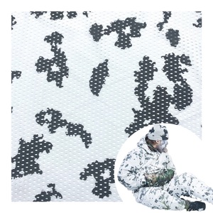 Polyester imprimé <span class=keywords><strong>neige</strong></span> camouflage maille sport <span class=keywords><strong>tissu</strong></span> pour extérieur hiver camo uniforme pantalon veste tube écharpe - Product Image 1