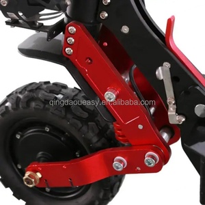 Scooter Eléctrico Todoterreno de Dos Ruedas Grandes y Rápido con Suspensión Delantera y Trasera, Motores Dobles de 3200W de Potencia, Scooter Eléctrico de 11 Pulgadas - Product Image 6