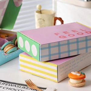 Emballage alimentaire de cadeau de biscuit de luxe personnalisé de forêts boîte d'emballage de papier de beignet de biscuit sucré avec échantillon gratuit de logo - Product Image 6
