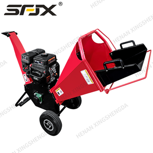 Broyeur de bois mobile SRJX, capacité 4T/H, machine industrielle à moteur - Product Image 2