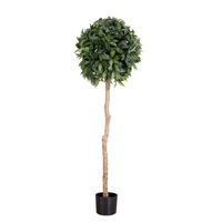 Grüne künstliche Osmanthus Baum Kunststoff Bay Lorbeer und Buchsbaum Topiary Garten dekorative Pflanzen Garten bedarf