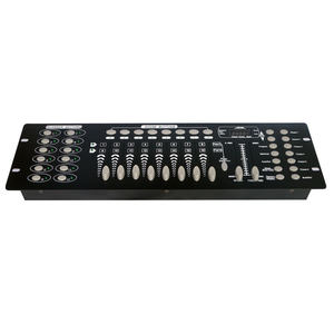 Console de contrôle DMX professionnelle 192 canaux DMX512 programmable pour éclairage de scène à têtes mobiles, effets DJ, discothèque, fête, club - Product Image 3