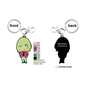 Biểu Tượng Tùy Chỉnh 2D 3D Lưu Niệm Silicone Cao Su <span class=keywords><strong>Key</strong></span> Chủ Keyring Cá Nhân Mềm PVC Dễ Thương Phim Hoạt Hình Anime Keychain Cho Khuyến Mãi - Product Image 3