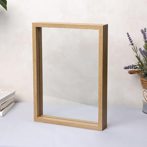 Cadre <span class=keywords><strong>photo</strong></span> en verre double face créatif fait à la main cadres en <span class=keywords><strong>bois</strong></span> fleurs séchées image transparente spécimen en <span class=keywords><strong>bois</strong></span> <span class=keywords><strong>Photo</strong></span> - Product Image 3