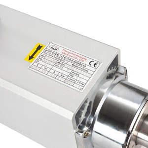 Moteur de broche CNC Zhong Hua Jiang 6KW ER32 18000 tr/min haute précision refroidi par air pour machine de gravure et de fraisage CNC - Product Image 4