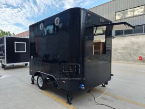 Camion de restauration rapide commercial ACB neuf, entièrement équipé, en fibre de verre et aluminium, remorque alimentaire mobile avec cuisine complète à vendre - Product Image 6