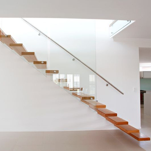 Escalones modernos de madera, escaleras flotantes - Product Image 5