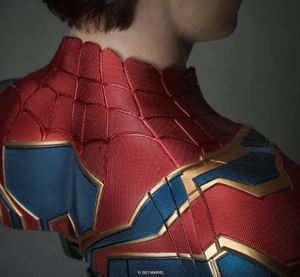 Personajes de silicona realistas de superhéroes, busto de Spider-Man de tamaño real, muy vendidos, para decoración de centros comerciales. - Product Image 6