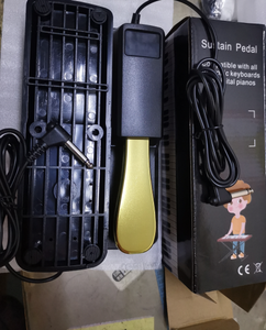 Pedal Electrónico <span class=keywords><strong>de</strong></span> Fábrica con Resorte Firme para Sintetizadores y Máquinas <span class=keywords><strong>de</strong></span> <span class=keywords><strong>Ritmos</strong></span>, Accesorio para Instrumentos Musicales - Product Image 2