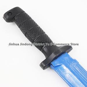 Simulación de PU, modelo de espada corta, juguete, pequeña daga, arma en goma suave y espuma de seguridad de plástico, Arma de goma decorativa, espada - Product Image 3