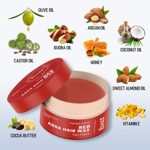 OEM 150ml Long Lasting Red <strong>Hair</strong> <strong>Wax</strong> One <strong>Hair</strong> Styling Gel Pomade Fruit Smell for <strong>Men</strong> Strong Hold Maximum Control - Product Image 5