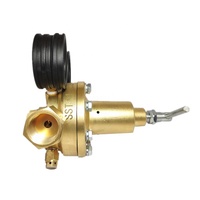Régulateur haute pression SST U500 G1 en laiton à haut débit 300 m³/h pour GPL/O2/Oxygène/Hélium/Acétylène/Gaz naturel pour découpe intensive, garantie 2 ans