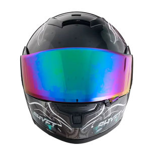 Helm Dot wajah penuh disetujui OEM/ODM kustom dengan lensa dalam asap - Product Image 3