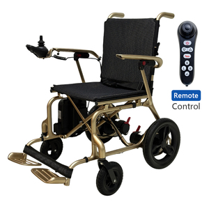Fauteuil roulant électrique KSM-507 ultra léger 13,5 kg, cadre en fibre de carbone pliable, moteur sans balais 500W, batterie 20AH, transport aérien - Product Image 1