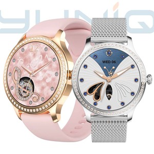 Yuniq sport Smart Watch LW105 2023 vendita calda Stock impermeabile IP68 1.28 pollici TFT <span class=keywords><strong>Display</strong></span> BT chiamata alla moda alla moda - Product Image 1