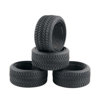 Pneu en caoutchouc pour HSP Himoto HPI Traxxas Redcat Kyosho 1/10 Pièces de voiture de course sur route