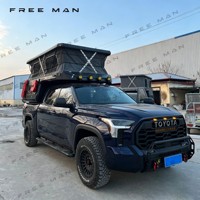 Coque de camping-car souple en aluminium de 6 pieds/6,5 pieds pour le lit de camionnette Toyota Tundra