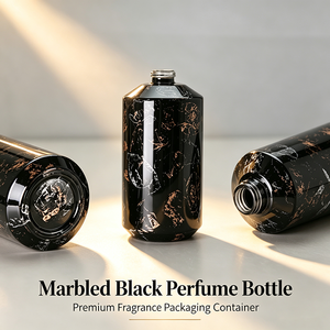 Flacon de parfum OEM de dernière conception 50 ml 30 verre dépoli 20ml rond Gentleman haut de gamme noir Mens 100ml flacon de parfum - Product Image 4