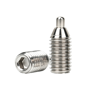 Metric and imperial stainless steel plungers M3-M12 available in multiple sizes SUS304 stainless steel hex‑socket spring plunger - Product Image 2