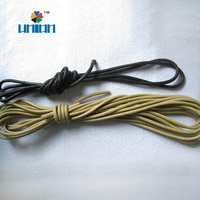 Cordon ciré rond fourni par le fabricant, ficelle cirée tressée multicolore pour emballage, lacets, bijoux, emballage cadeau et artisanat