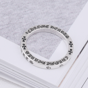 Anello a Croce con Lingua Grande in Argento Sterling 925, Stile Unisex, per Trendsetter Europei e Americani - Product Image 3