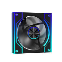 Ventilateur de refroidissement pour boîtier PC AntarcChill ARGB 120 mm PWM RVB adressable avec effet miroir infini pour ordinateur de bureau et processeur de jeu