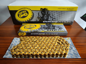 Nouvelle transmission de moto électrique SFR durable 428H, chaîne de moto pour Honda CBR300R, Kawasaki <span class=keywords><strong>Ninja</strong></span> 400 - Product Image 1