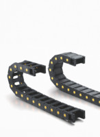 Guide-chaîne de câble en nylon flexible CNC 20x50mm