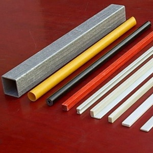 High Quality FRP Pultruded Fiberglass <b>Rods</b> and Round Tubes - Product Image 1