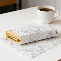 Qualité d'exportation, papier cuisson simple face 40 g/m², compostable, papier cuisson simple face pour l'emballage et le stockage des aliments