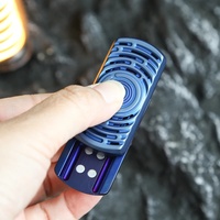 Fourche vibrante EDC en métal magnétique, jouet sensoriel, outil anti-stress et anti-ADHD, cadeau