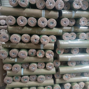 Maille de fil métallique soudée de conception moderne en PVC vert, 15*15 mm, rouleau de 3 pieds * 10 m, filet en acier inoxydable, expédition à Yiwu ou Guangzhou - Product Image 6