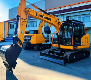 Mini-excavatrice sur chenilles hydraulique Liugong 911F 10 tonnes 11 tonnes avec marteau - Product Image 1