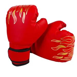 2023 Leather Boxing Gloves Kickboxing Training Punching Bag Gloves for Men & Women for Boxing, Kickboxing, Muay Thai