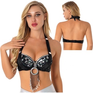 ชุดบราดันทรงสำหรับผู้หญิง ชุดเต้นระบำหน้าท้อง ชุดแสดงบนเวที ชุดงานปาร์ตี้ ชุดนางเงือก ชุดเต้นรำบอลรูม ลาติน - Product Image 2