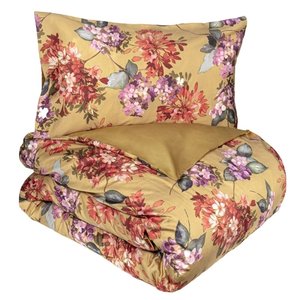 Chất lượng cao ý Terre d'ocra Vua Kích thước Duvet cover <span class=keywords><strong>Set</strong></span> 24-ocra màu sang trọng bộ đồ giường đặt - Product Image 1