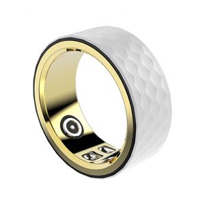 Anillo Inteligente Deportivo de Acero Inoxidable a Prueba de Agua, Control por Aplicación Android, Frecuencia Cardíaca, Oxígeno en Sangre, Podómetro, Rastreador Multifuncional - Product Image 1