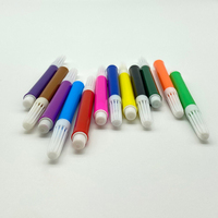 Mini stylo marqueur à eau pour enfants, personnalisé, non toxique, lavable, 8 10 12 couleurs avec logo