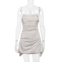 Robe de soirée décontractée taille haute pour femme, tenue courte, moulante, Sexy, Bandage, vêtements d'été, haute qualité
