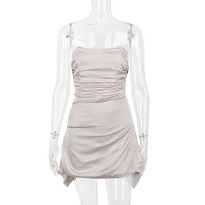 Abito Casual di alta qualità <span class=keywords><strong>vestiti</strong></span> autunnali abiti <span class=keywords><strong>da</strong></span> donna a vita alta Sexy abiti <span class=keywords><strong>da</strong></span> <span class=keywords><strong>sera</strong></span> con fasciatura aderente corta abbigliamento estivo - Product Image 6