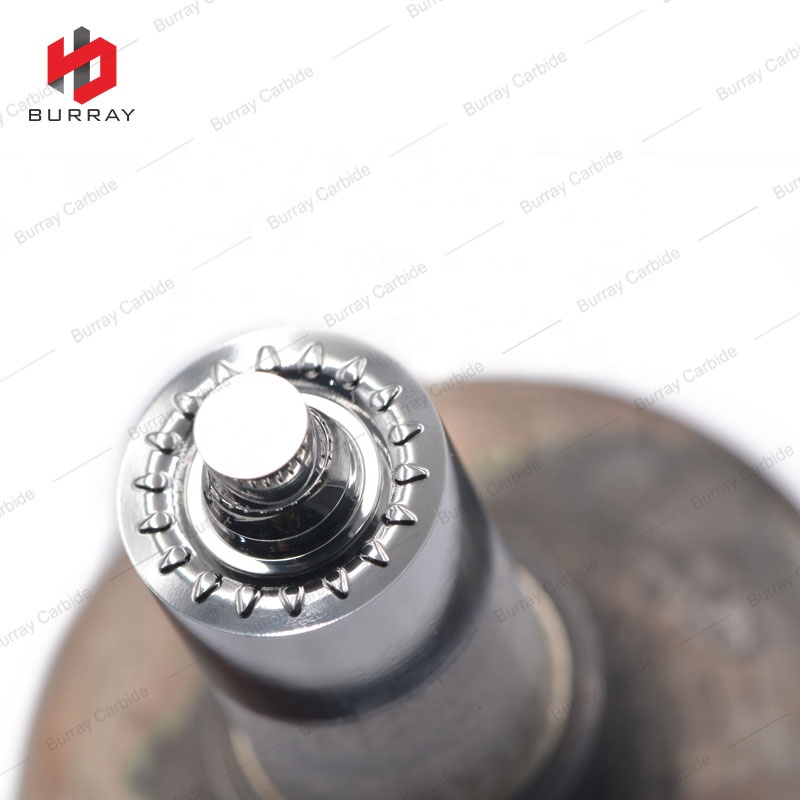 Круглый Tungsten Карбид пресс для изготовления ювелирных изделий RPUT1304-SL вставка
