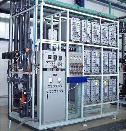 순수 정수처리시스템을 위한 고품질 초정수 시스템과 Ro 탈이온수 플랜트