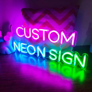 Letreros de neón personalizados con logotipo, letrero flexible, luz de publicidad, tablero de exhibición, letrero <span class=keywords><strong>Led</strong></span> <span class=keywords><strong>abierto</strong></span> y <span class=keywords><strong>cerrado</strong></span> con horario comercial para bar y tienda - Product Image 3