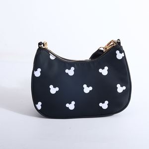 Bolso Bandolera de Nailon Ecológico, Impermeable, con Correa de Hombro Ajustable, Diseño de Parque Temático Magic Kingdom, para Mujer - Product Image 4