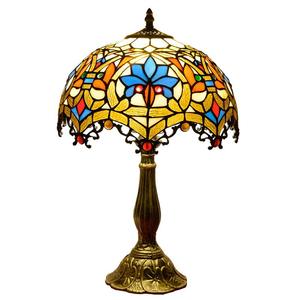 <span class=keywords><strong>Lampe</strong></span> de table en verre teinté de style <span class=keywords><strong>Tiffany</strong></span>, lumière d'ambiance colorée <span class=keywords><strong>Art</strong></span> Déco pour chambre à coucher, salon, hôtel, éclairage décoratif - Product Image 1