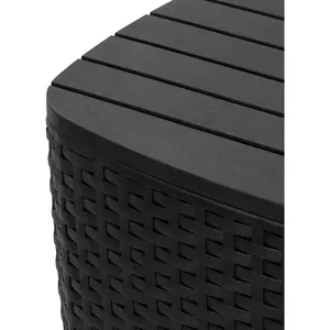 Esterno Sala Para Jardin Tipo Rattan 3 Piezas + Cojines Mq - Product Image 5