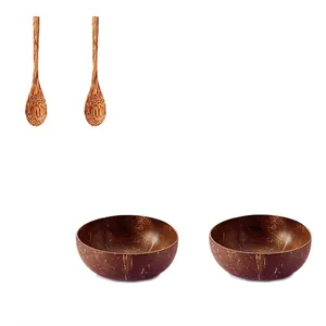 Petit Bol De Noix Coco Amicale Ustensiles Cuisine Bols A Avec vaso Poignee En Bois Hetre Jumbo Naturel Bowl <span class=keywords><strong>La</strong></span> Ecologique - Product Image 1